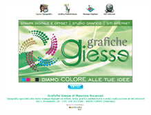 Tablet Screenshot of grafichegiesse.com